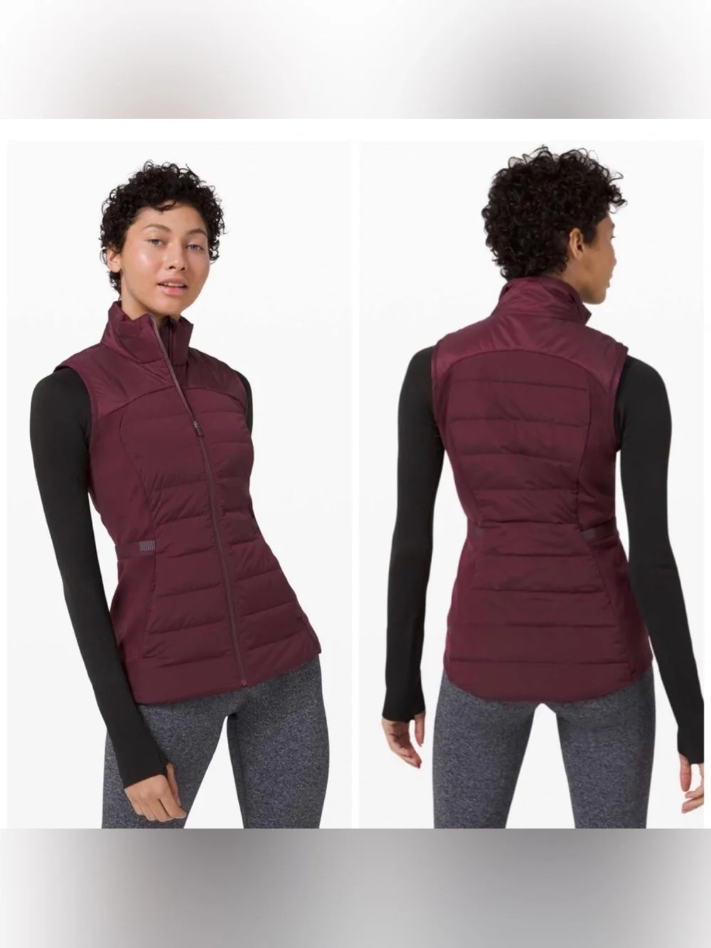 Like new Lululemon Down For It All Vest Size 8